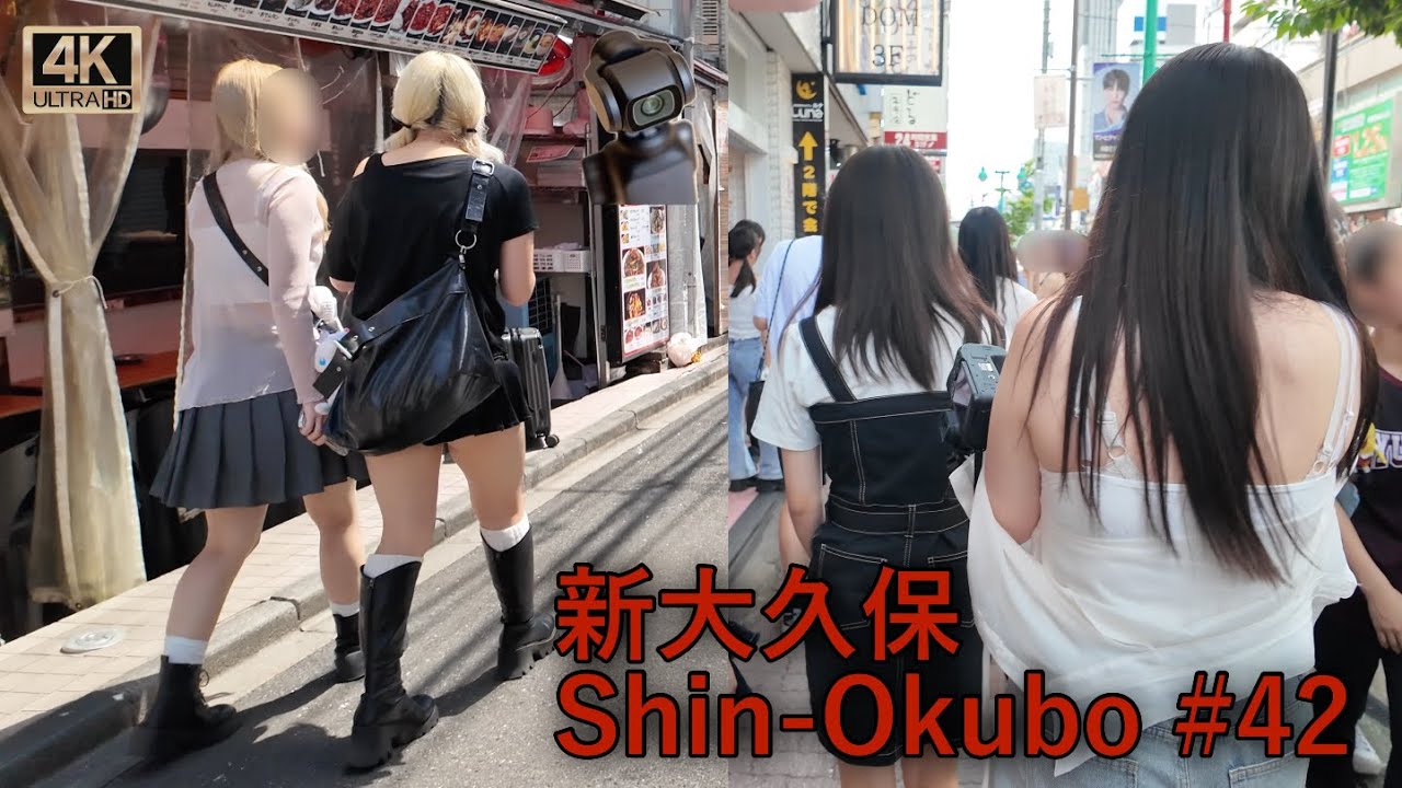 【4K Tokyo walk】新大久保 Shin-Okubo #42 東京散歩