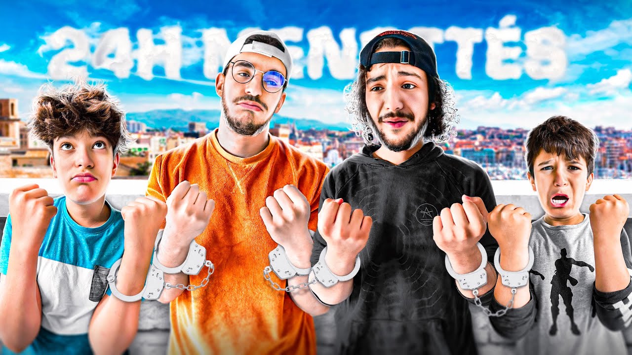 4 FR&Egrave;RES MENOTT&Eacute;S PENDANT 24H TOUS ENSEMBLE ! C'&eacute;tait invivable.. [Entre fr&egrave;re ep 20]