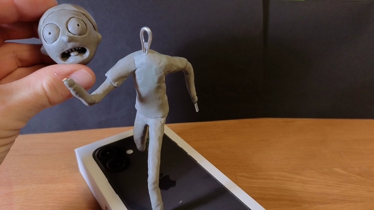 Chill Night Sculpt – Creating Morty Smith in Sculpey Clay (Rick and Morty)