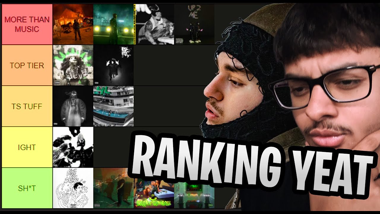 I RANKED YEAT PROJECTS… HE CHANGED MUSIC