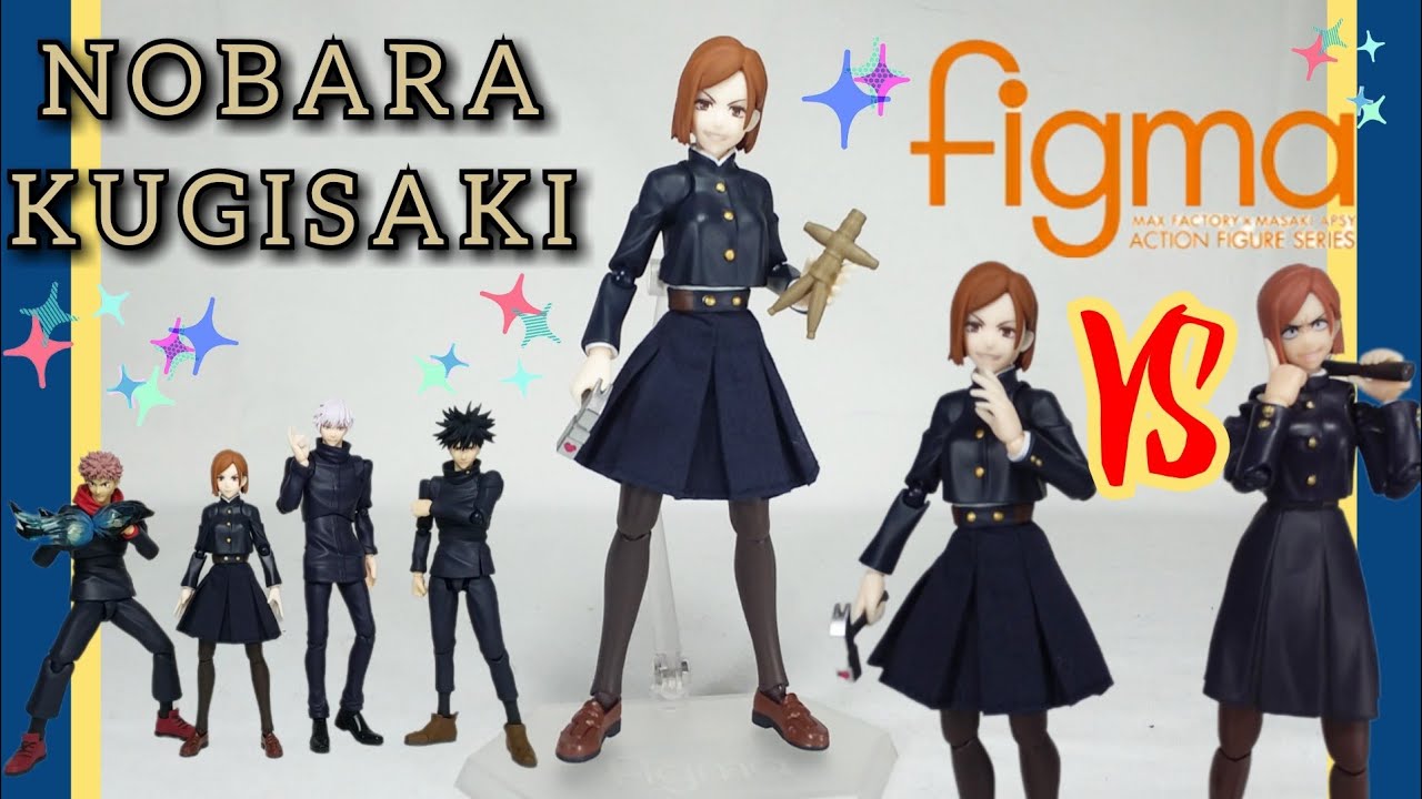 Figma Nobara Kugisaki Unboxing, Review And Comparison With SH Figuarts! Jujutsu Kaisen