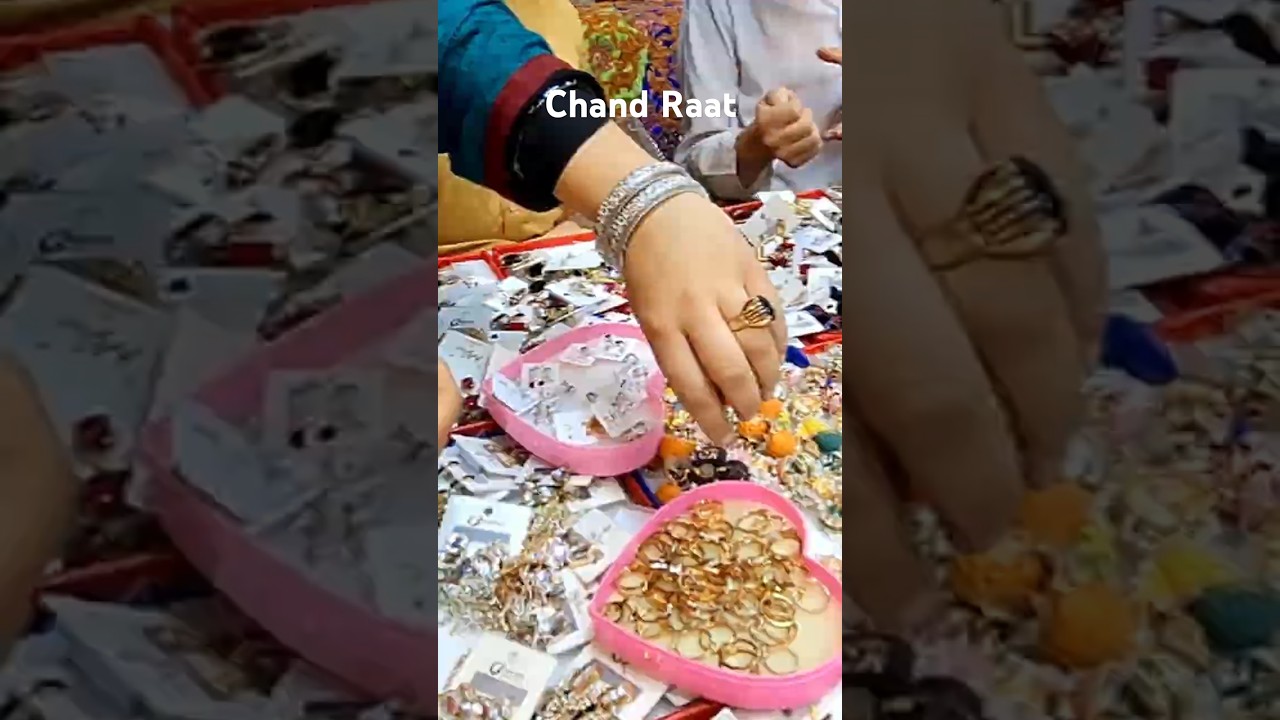 Chand Raat at Tariq Road - Shopping Plus Food - footwear,Eid dresses & jewelry.