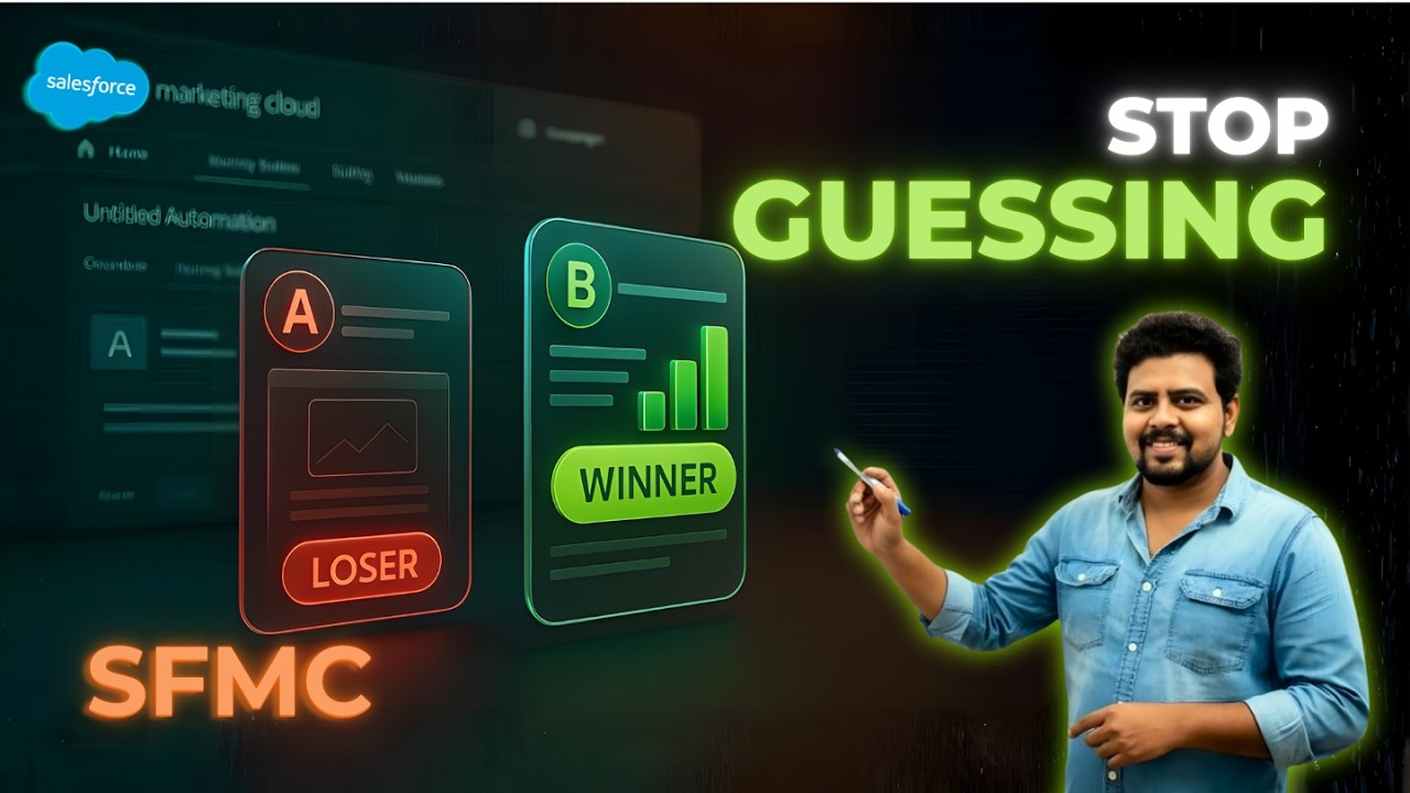 STOP Guessing! Master A/B Testing in Salesforce Marketing Cloud (SFMC)