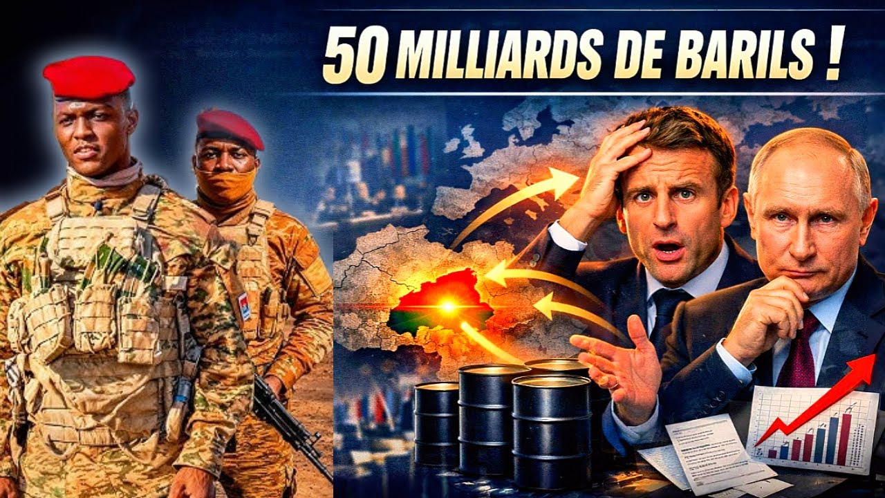 Ibrahim Traoré  50 Milliards de Barils Découverts au Burkina Faso, le Monde Sous le Choc