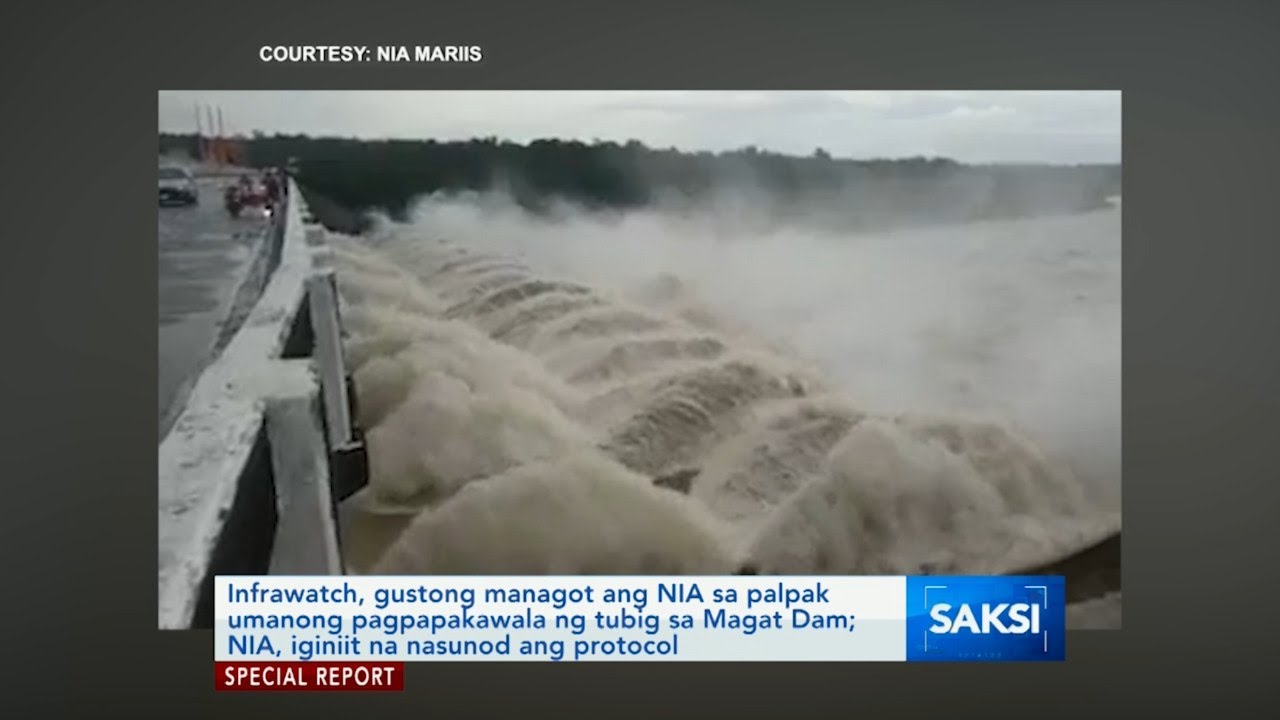 Saksi: Infrawatch, gustong managot ang NIA sa palpak umanong pagpapakawala ng tubig sa Magat Dam...