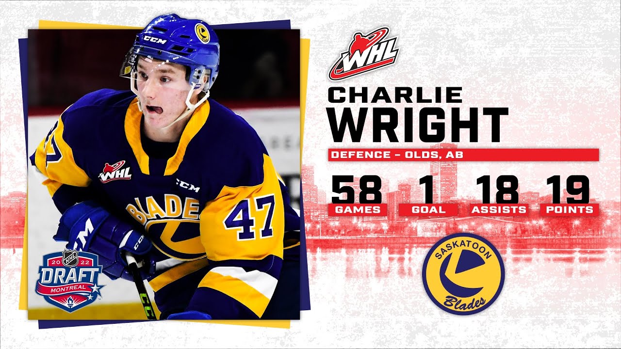 2022 NHL Draft Highlight Reel - Charlie Wright