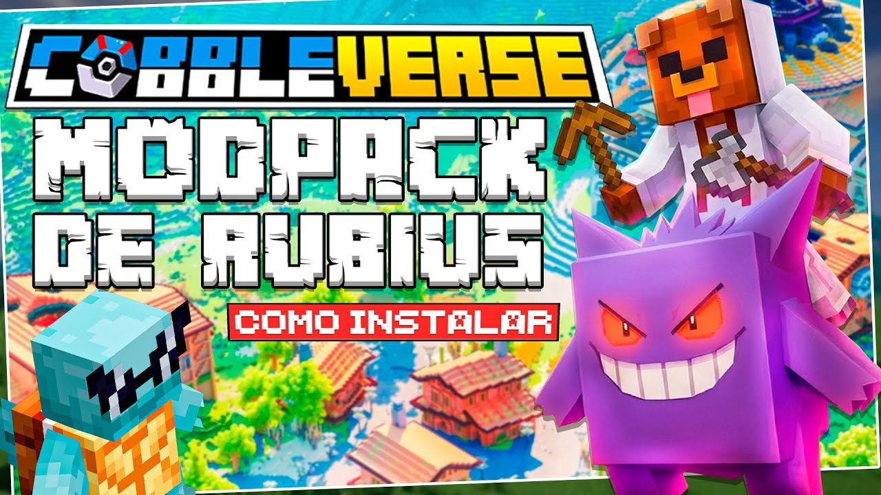 MODPACK SERIE DE RUBIUS COBBLEMON &ndash; Como INSTALAR Cobbleverse MODPACK