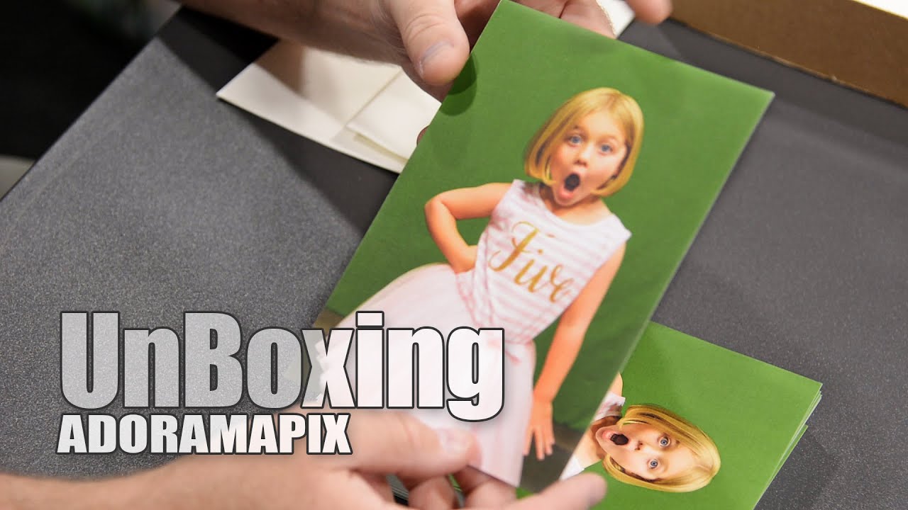 AdoramaPix Greeting Cards Unboxing Thank You Postcards 5x7 | Mark Hicks