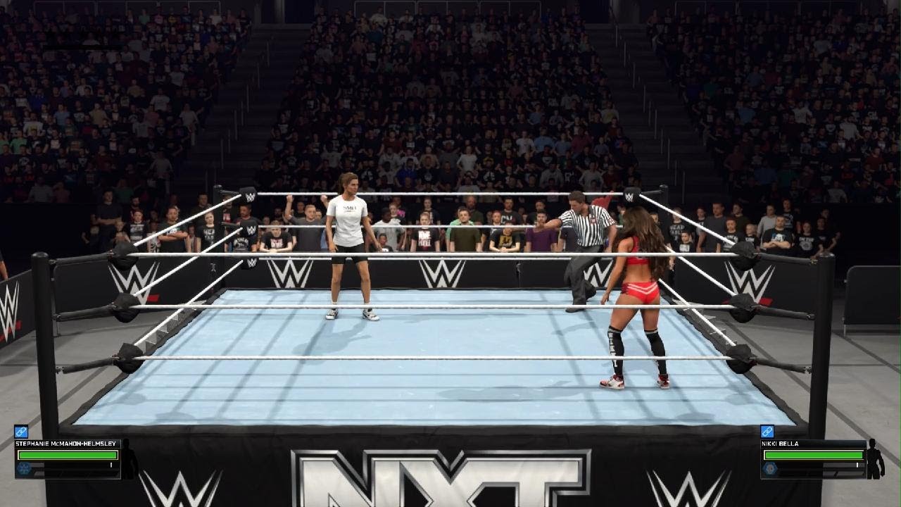 WWE 2K26 Stephanie mcmahon vs Nikki bella