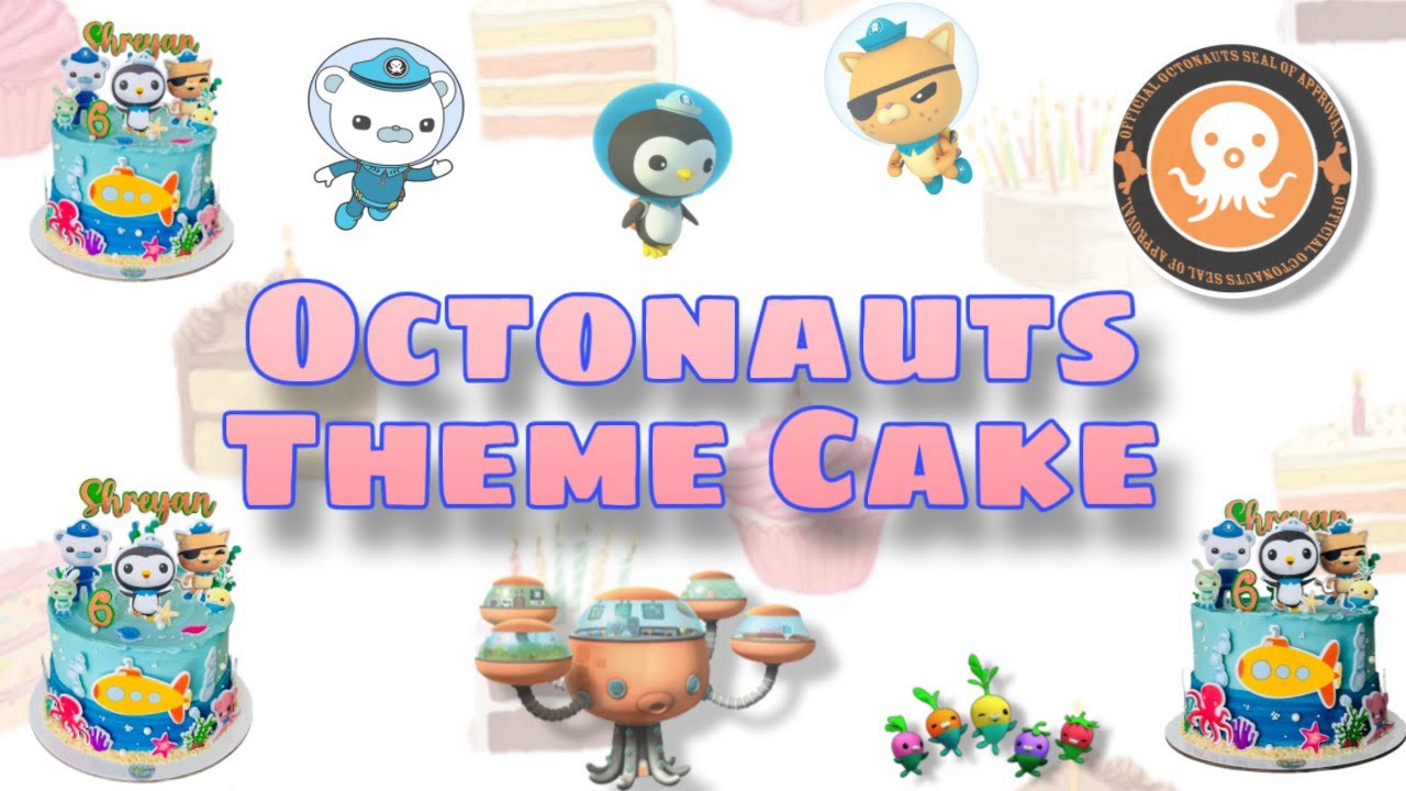 Octonauts Theme Cake | Printed topper | Kids Birthday Cake | Maja's Bread and Butter