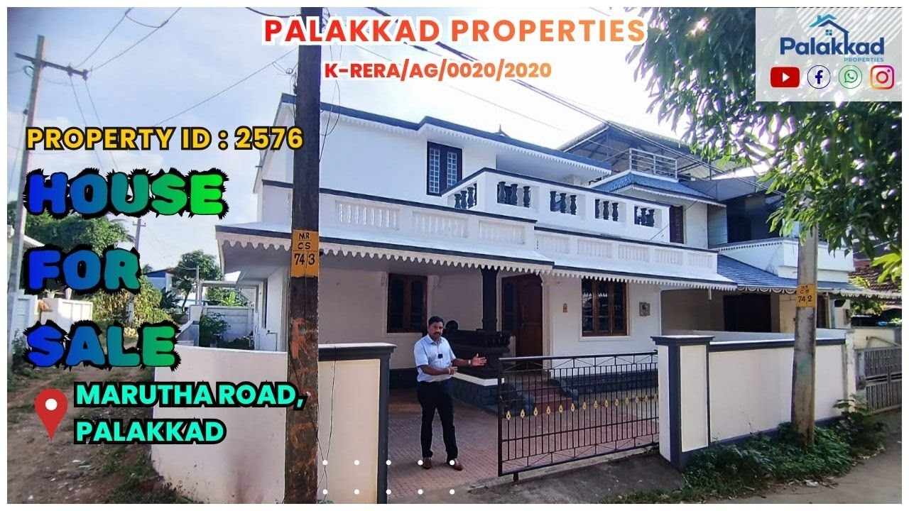 House For Sale at Marutharoad, Palakkad ....#PROPERTY ID : 2576