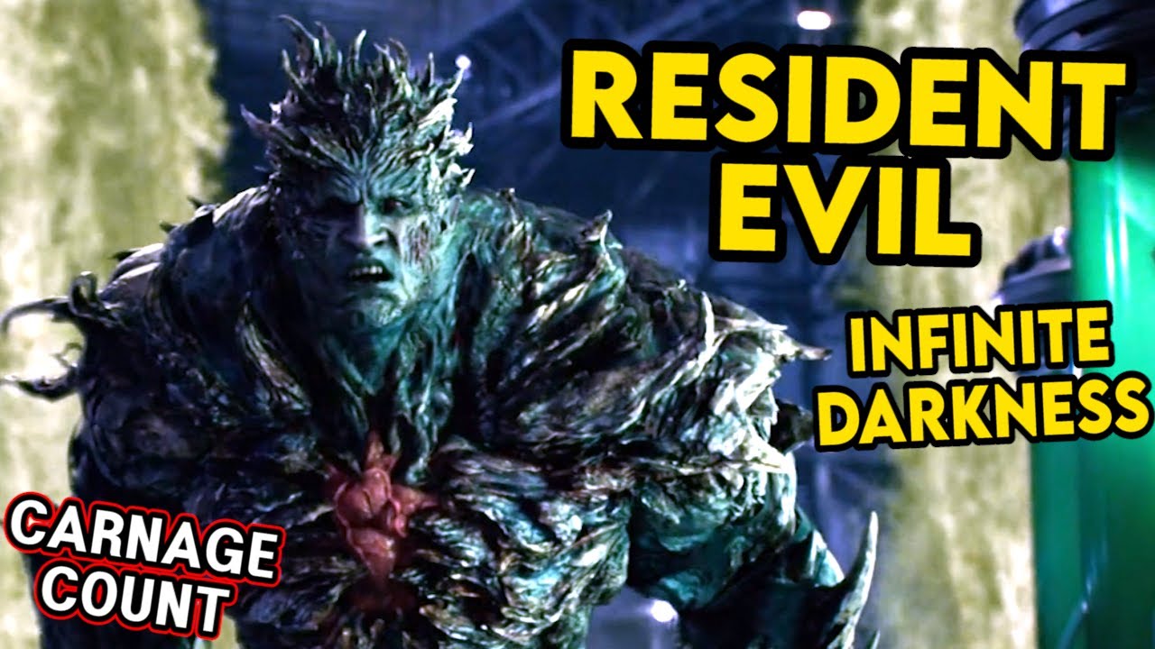 Resident Evil: Infinite Darkness (2021) Carnage Count