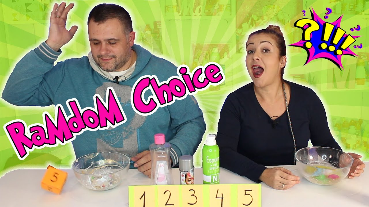 RANDOM CHOICE SLIME CHALLENGE !! Satisfying SLIME !!