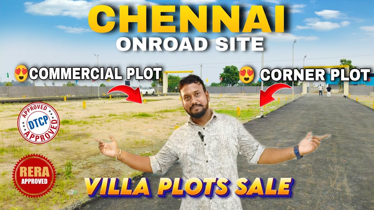 😍Corner & Commercial Land For Sale in Chennai Tambaram Manimangalam #home #villa #plots #land #viral