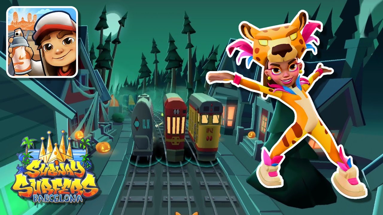Subway Surfers Barcelona 2025 Trick or Treat - Unlocked Rebeca Roar