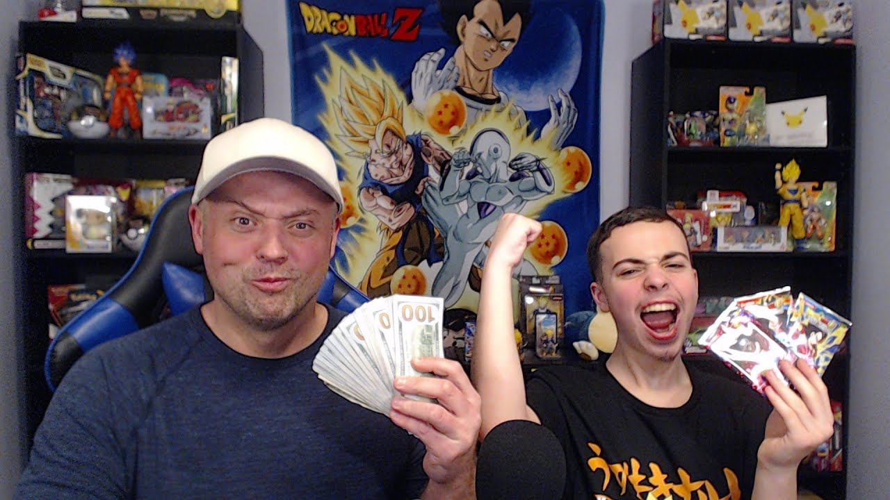 Dragon Ball Z TCG cards. Pull a Vegeta get some cash deal!!