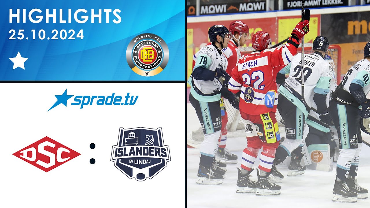 25.10.2024 - Highlights - Deggendorfer SC vs. EV Lindau Islanders