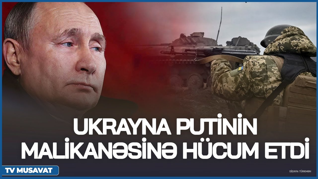 TƏCİLİ: Ukrayna Putinin malikanəsinə HÜCUM ETDİ: vəziyyət GƏRGİNLƏŞİR -Elçin Alıoğlu ilə CANLIda