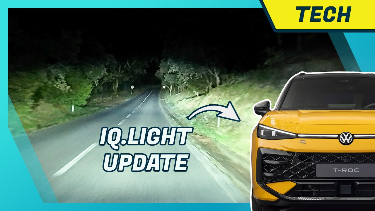 IQ. Light Scheinwerfer im VW T-Roc mit neuem Fernlicht im ersten Test | LED, LED Plus vs. IQ.Light