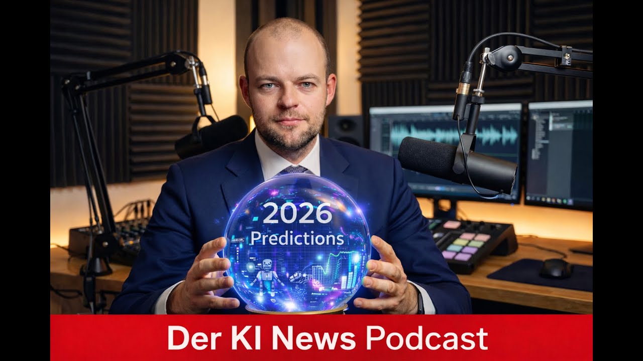 KI Predictions 2026🔮 Das Ende der Wahrheit, Apples großer Wurf, AI Slop, KI Scams & der Agenten-Flop