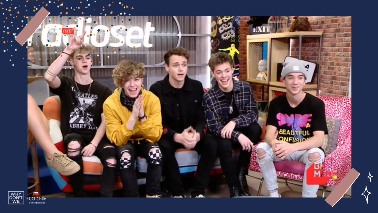 Why Don’t We en España 🇪🇸 Entrevista MorninGlory
