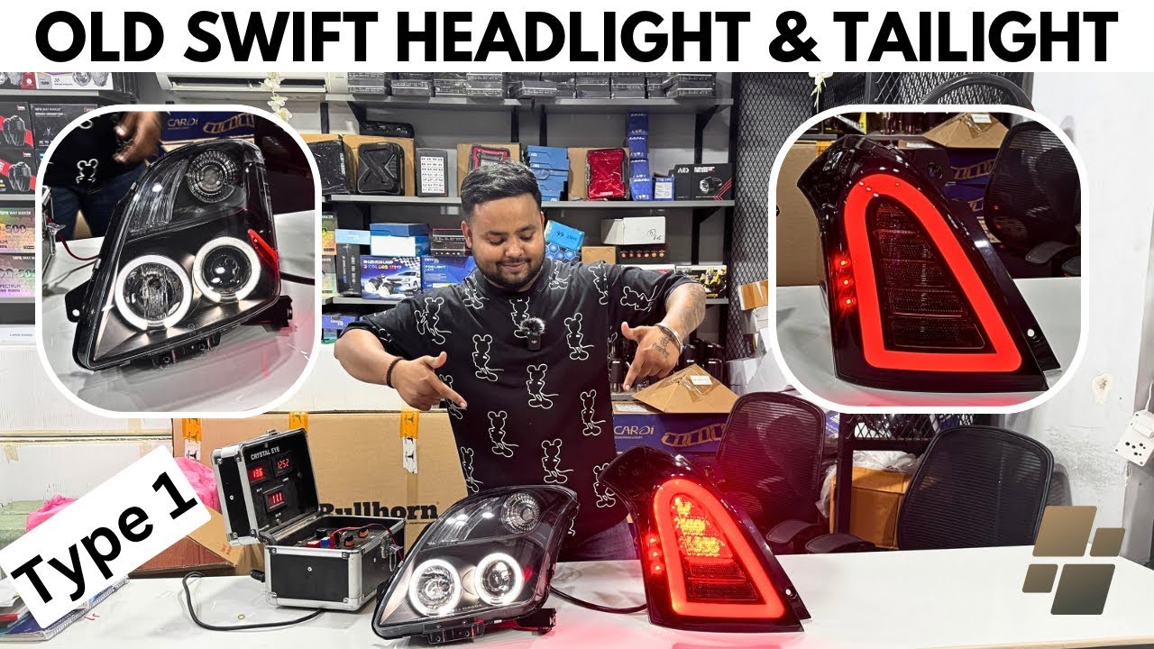 Type 1 Swift Modified Headlight & Tailights🔥| Djs Automotive