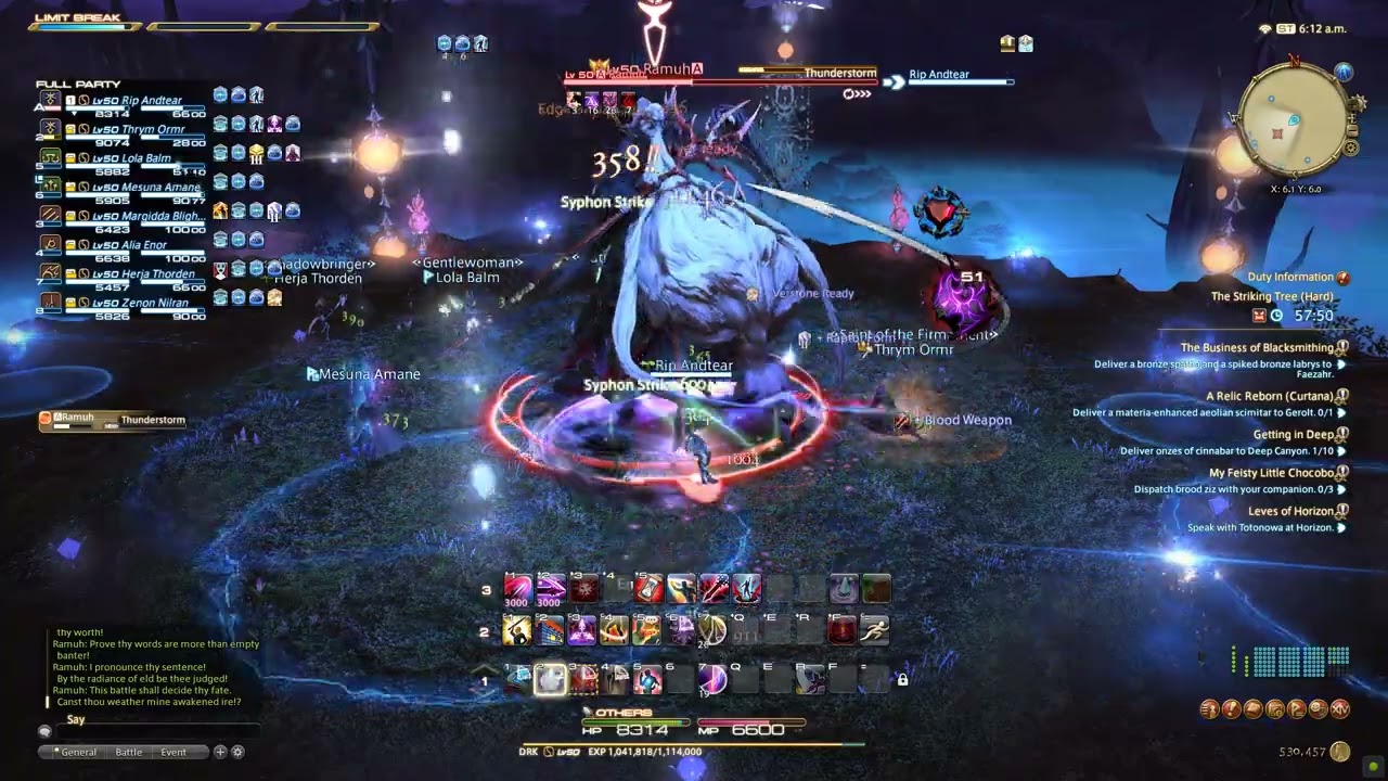 ProPvP DK vs Ramuh FF14