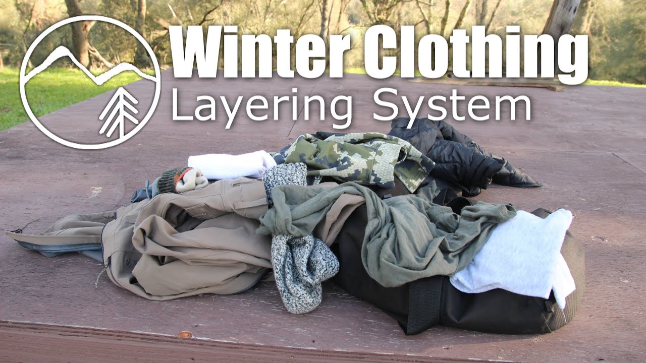 Winter Clothing Layering System for Backpacking - Mountain Venture