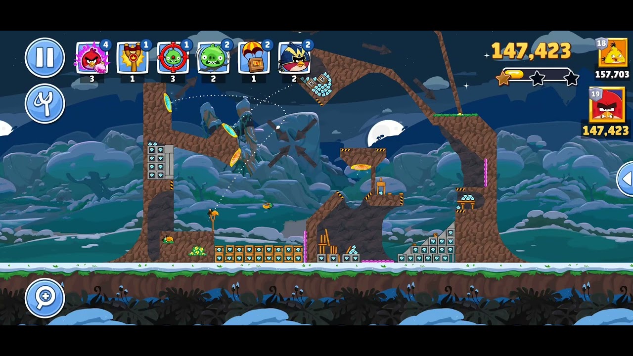 Angry Birds Friends Level 4 Tournament Walkthrough #angrybirds #angrybirdsfriends #fyp #shorts  
