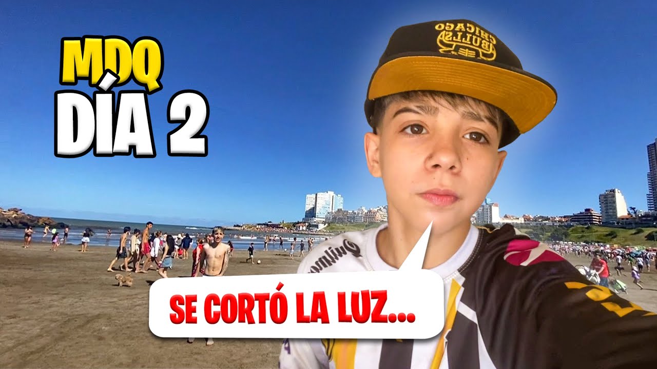 ASI pasamos NUESTRO DÍA 2 en MAR DEL PLATA