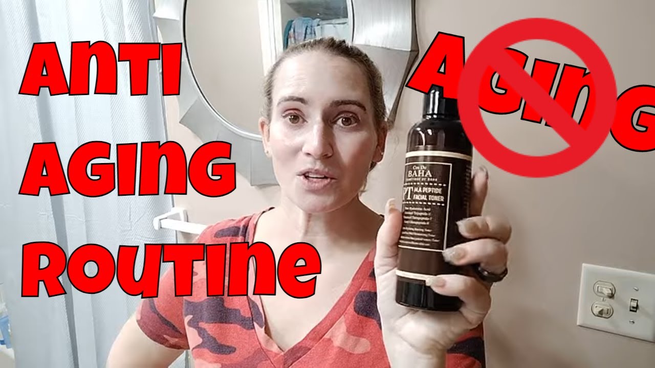 Peptide Rich Skincare Routine for Day & Evening - Anti-Aging Ingredient Focused Routine