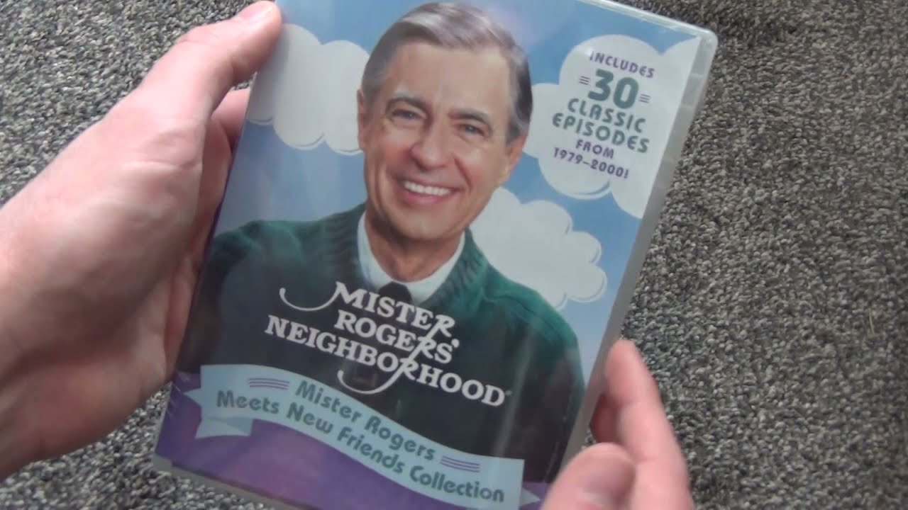 Распаковка DVD PBS «Соседство мистера Роджерса встречает новых друзей»