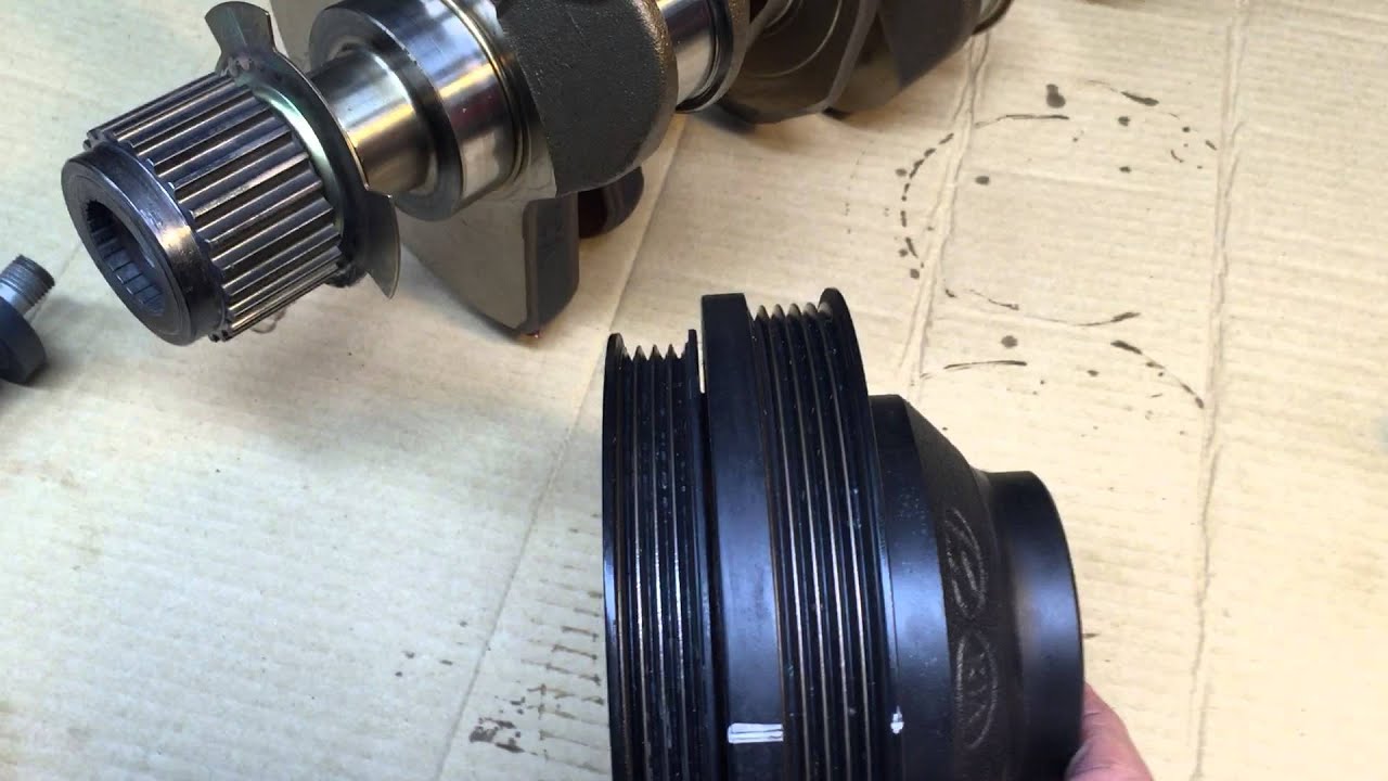 2003-2006 Kia Sorento crankshaft pulley failure