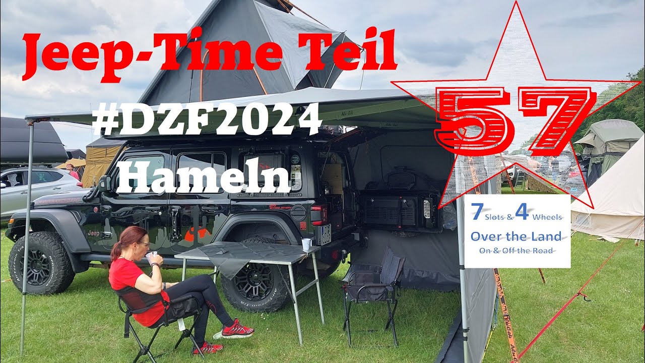 Jeep-Time Teil 57: Dachzeltfestival 2024, Hameln