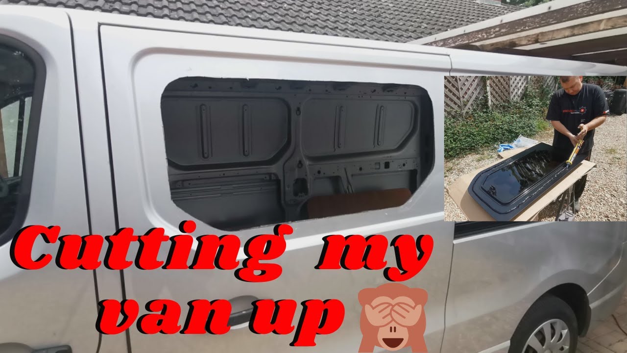 Установка боковых окон на ваш фургон #dayvan #vanbuild