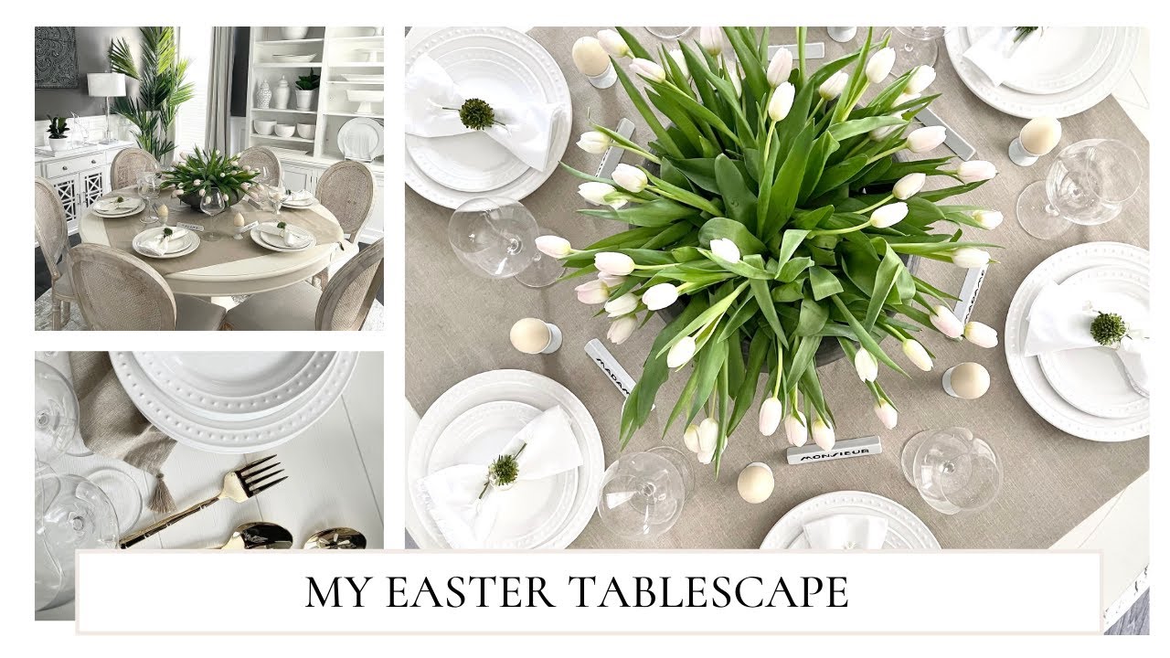 My Easter Tablescape | Spring Entertaining 2021 Tips & Ideas