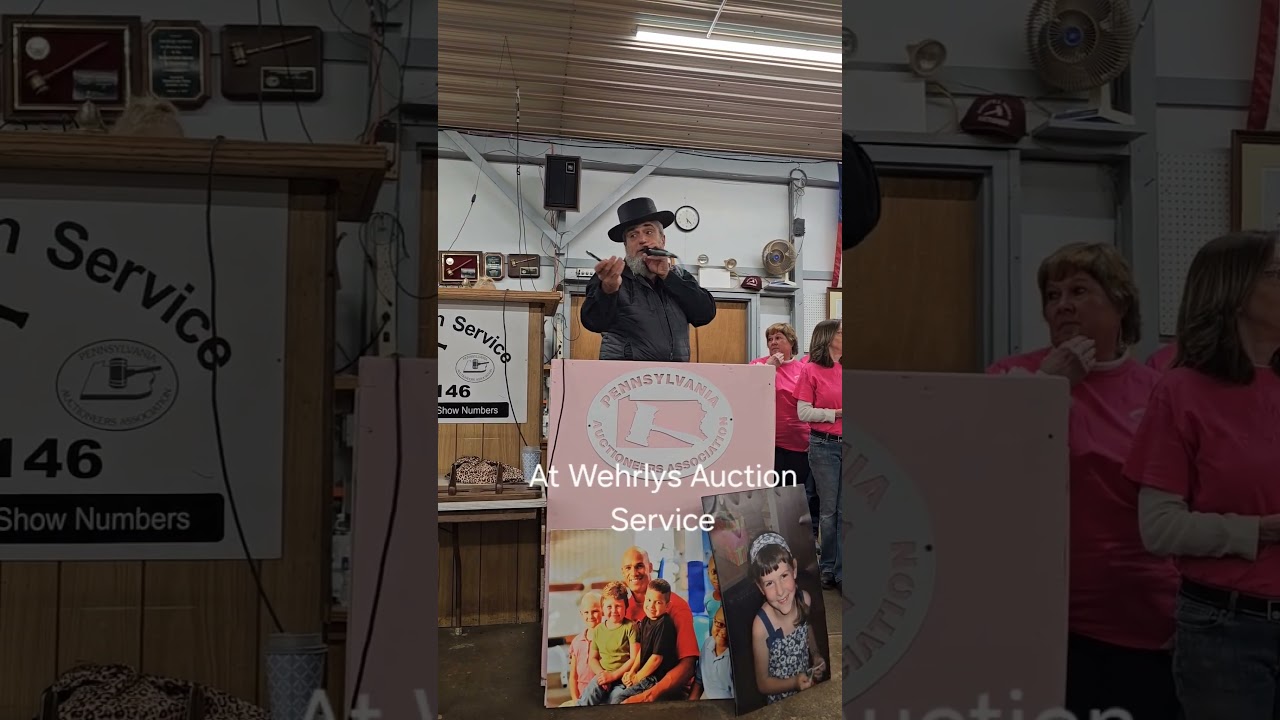 The Clucking Auctioneer #auction #benefitauction #sold