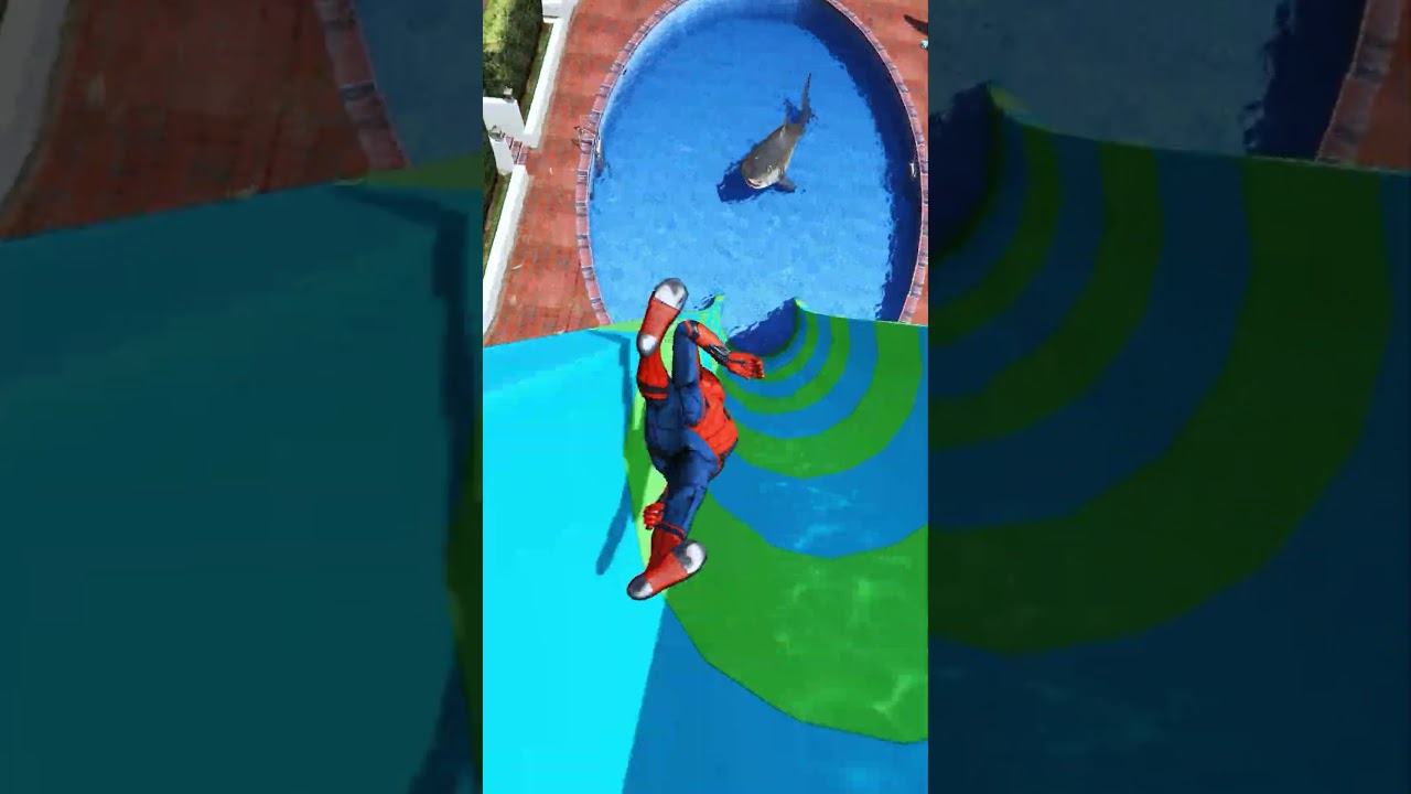 GTA 5 Spider-Man Ragdolls 94