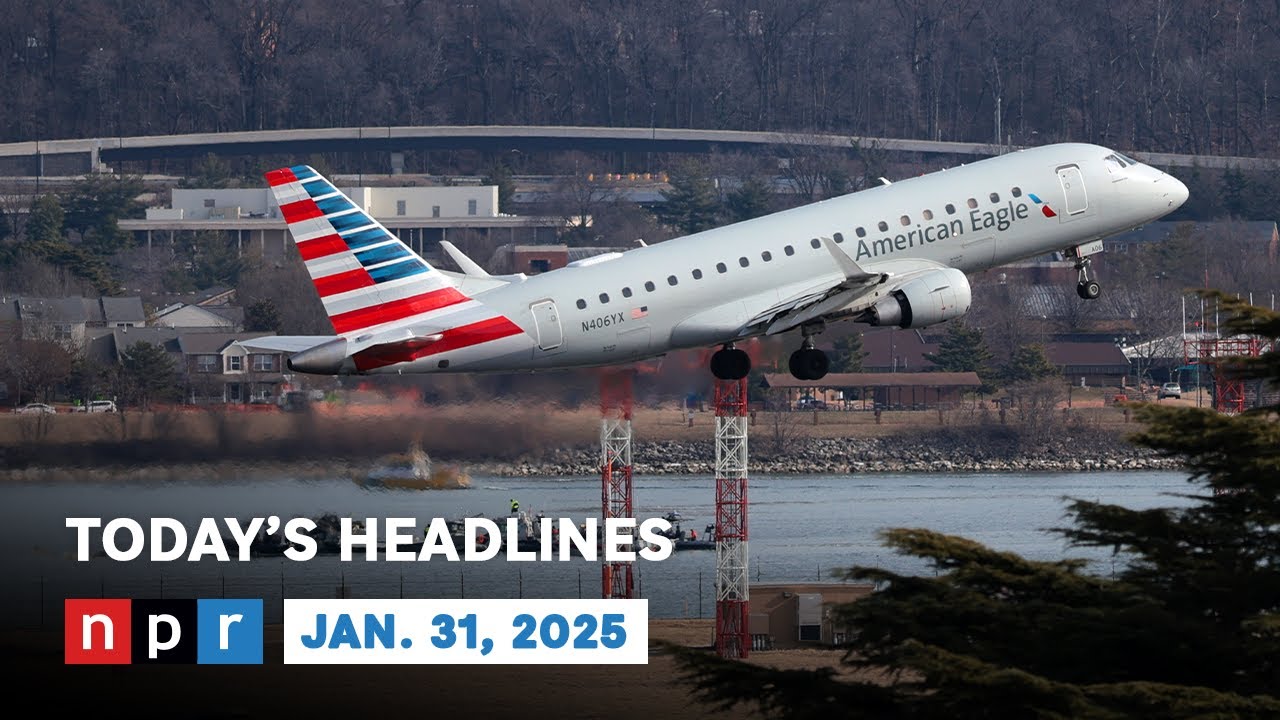 Data Shows Dozens Of Near-Misses At Reagan National Airport | NPR News Now