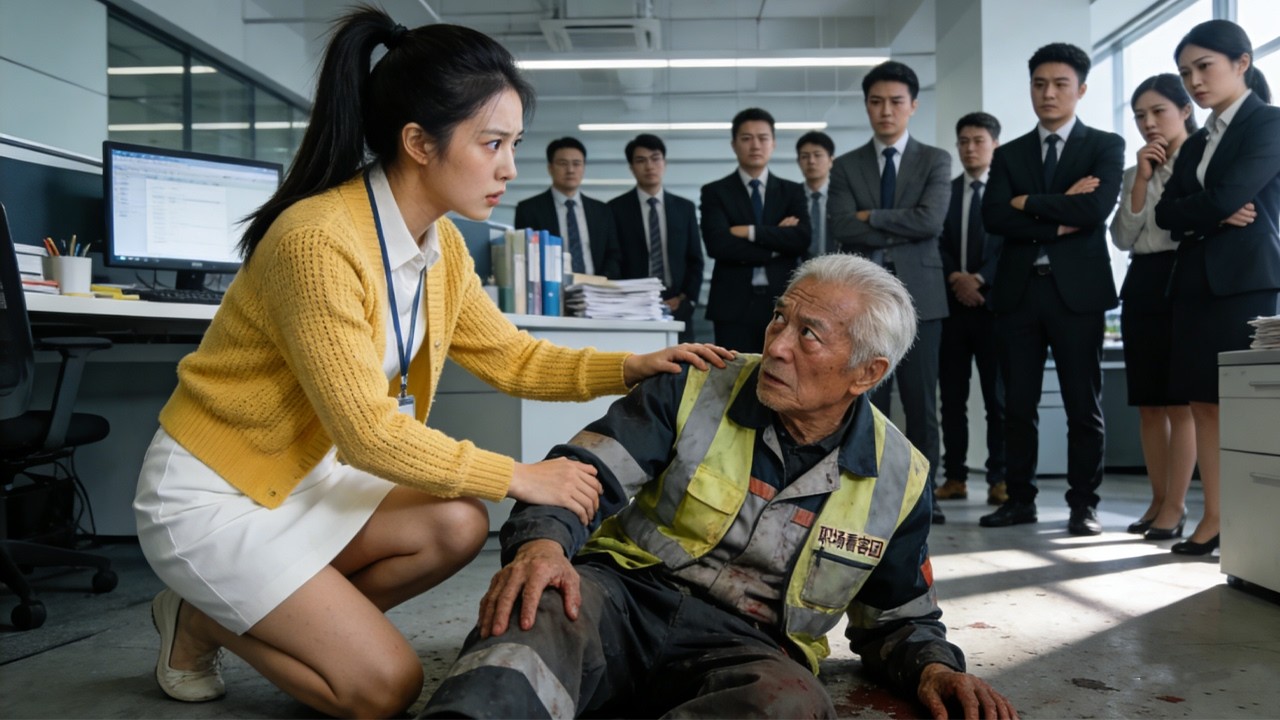 女孩幫忙被欺負的老爺爺，誰料他竟是總裁的親爺爺，從此人生逆襲！⭐️#短劇 #逆襲 #爽劇 #豪門 #打臉 #萌娃 Chinese short drama