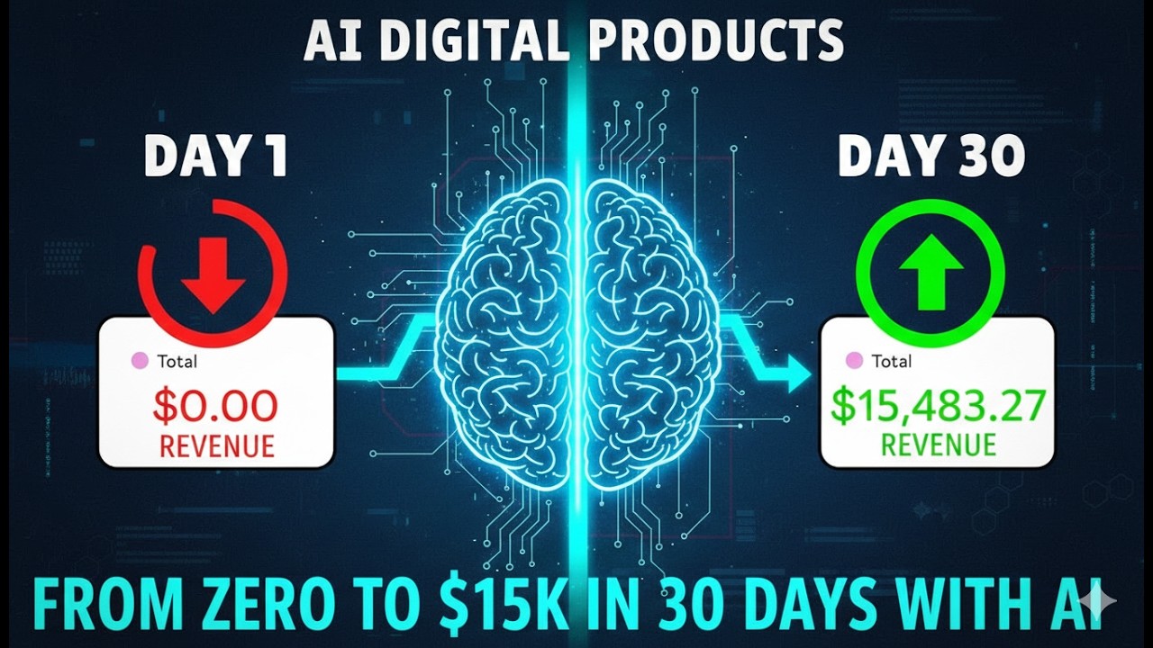 How To Make Money With AI Digital Products in 2026 (From Scratch)
