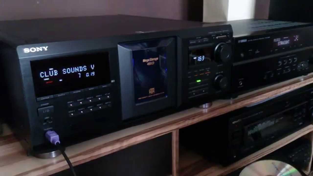 SONY CDP-CX450 400-fach CD-Wechsler