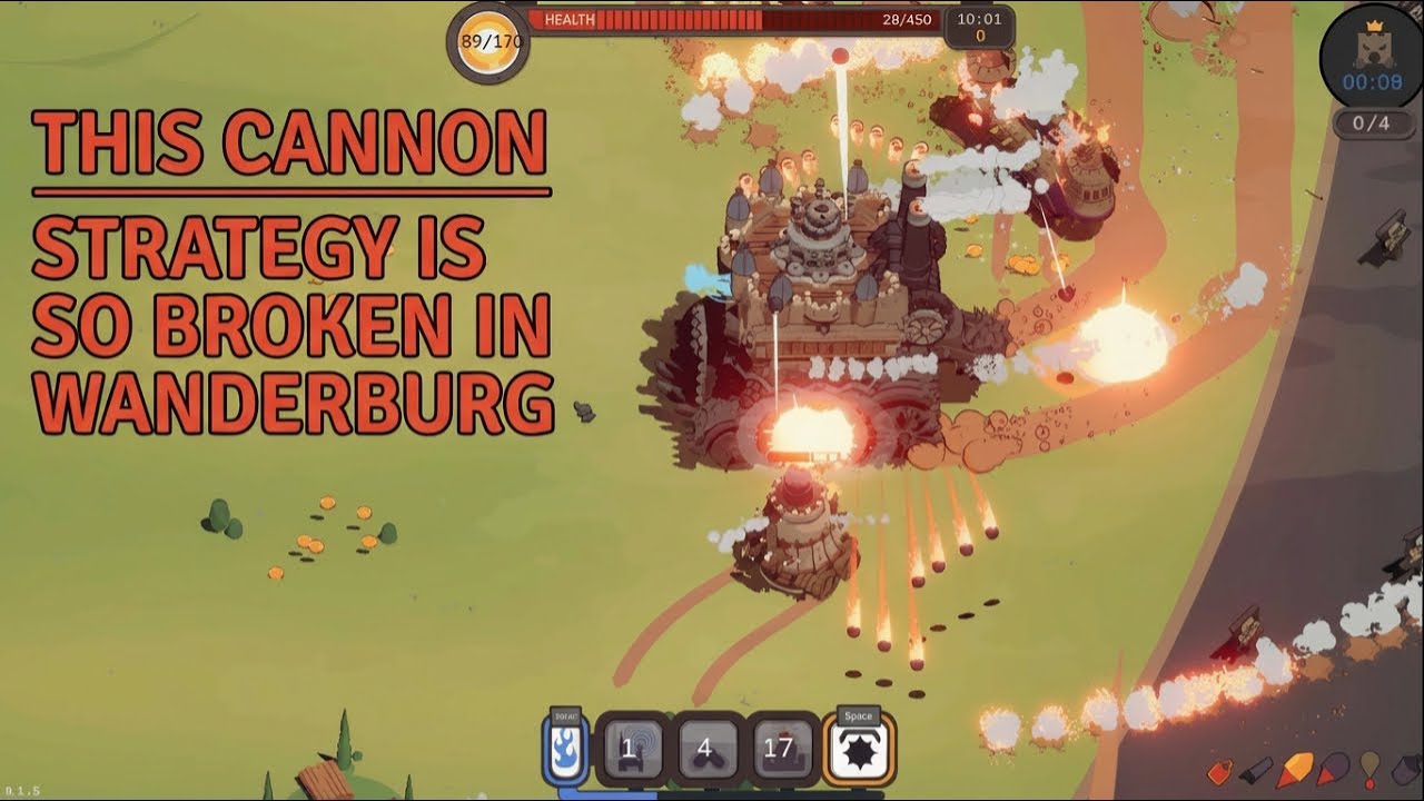 This Cannon Strategy is BROKEN in Wanderburg