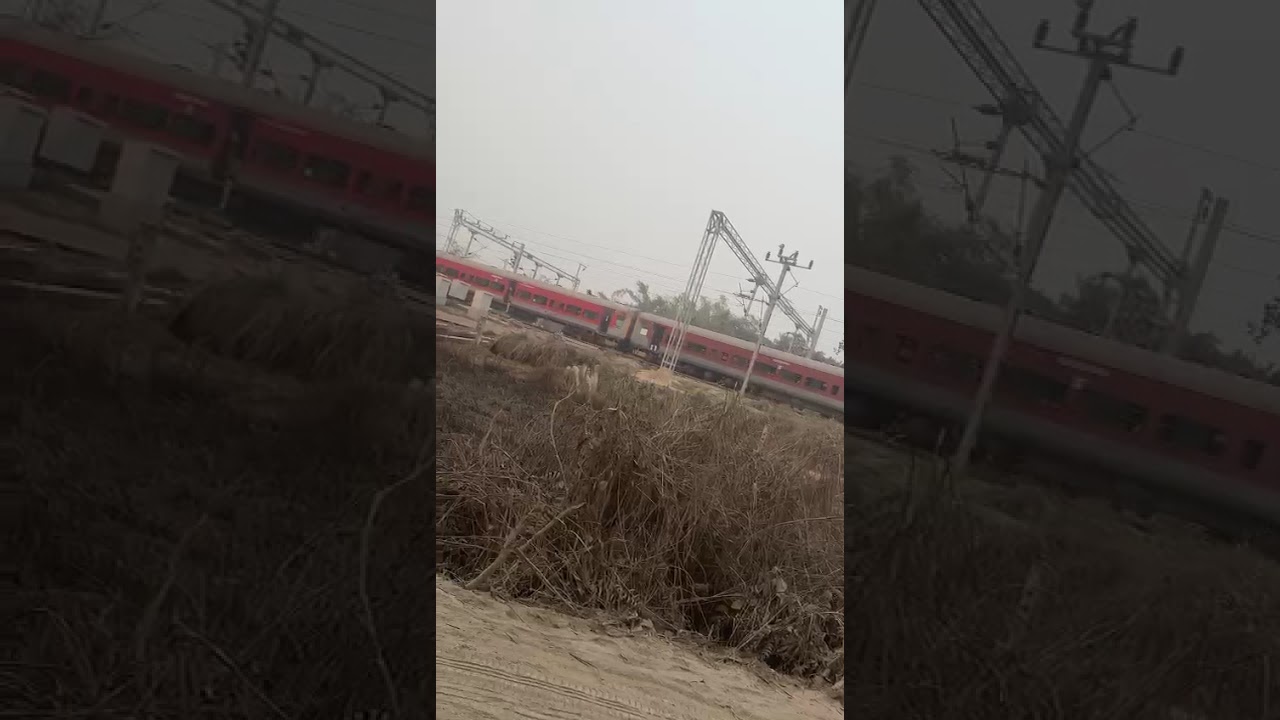 Mufferpur Railway line during  Prayagraj Yatra #support  #familychannel #khairbani