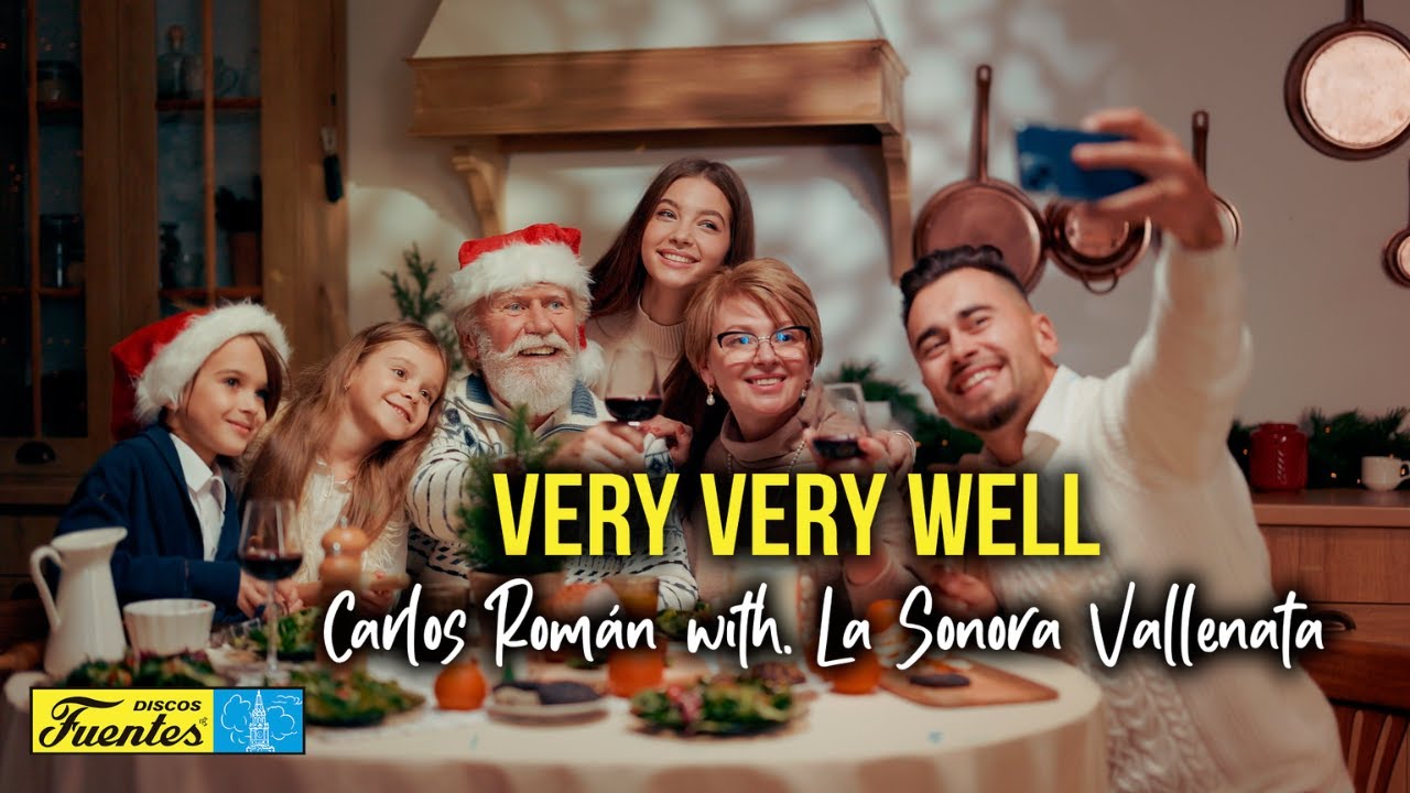 Very Very Well - Carlos Román Con La Sonora Vallenata (VIDEO LETRA)