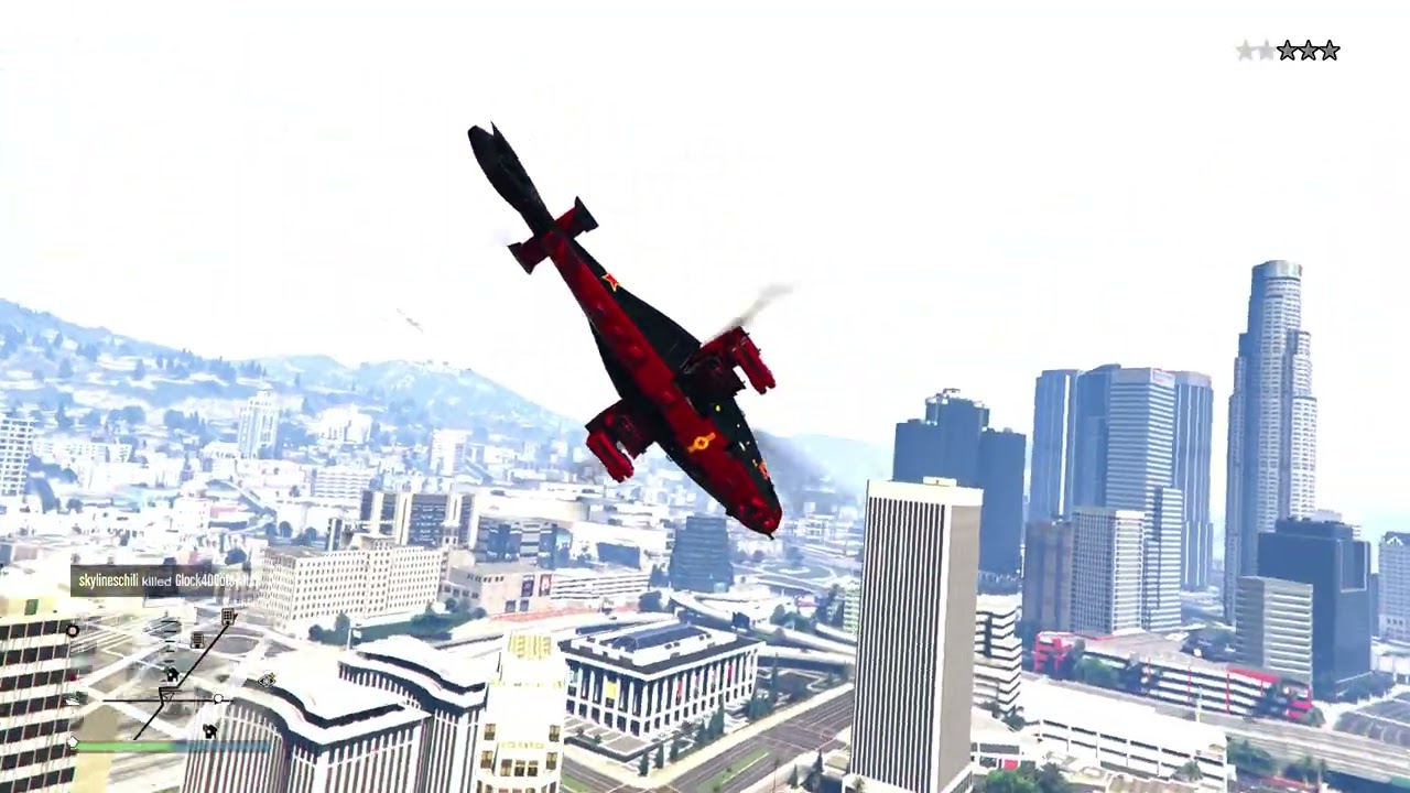 Grand Theft Auto V Akula Glitched Floor