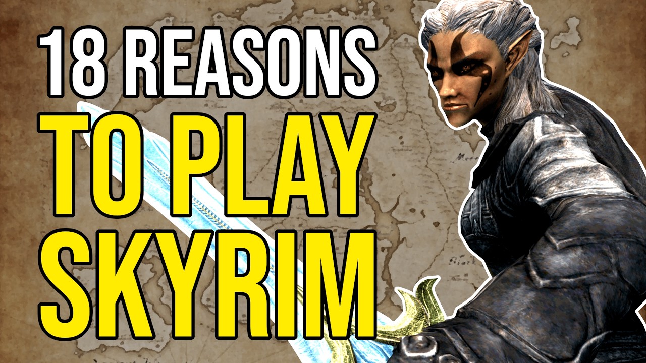 18 причин, по которым вам НУЖНО сыграть в Skyrim (хотя бы раз)