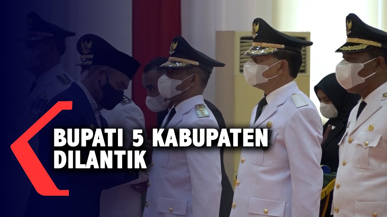 Pelantikan 5 Bupati-Wakil Bupati di NTT Minus Bupati Sabu Raijua