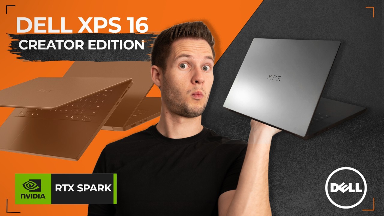 The Dell XPS 16 Creator Edition First Look | Powered by Nvidia RTX Spark #computex2026
