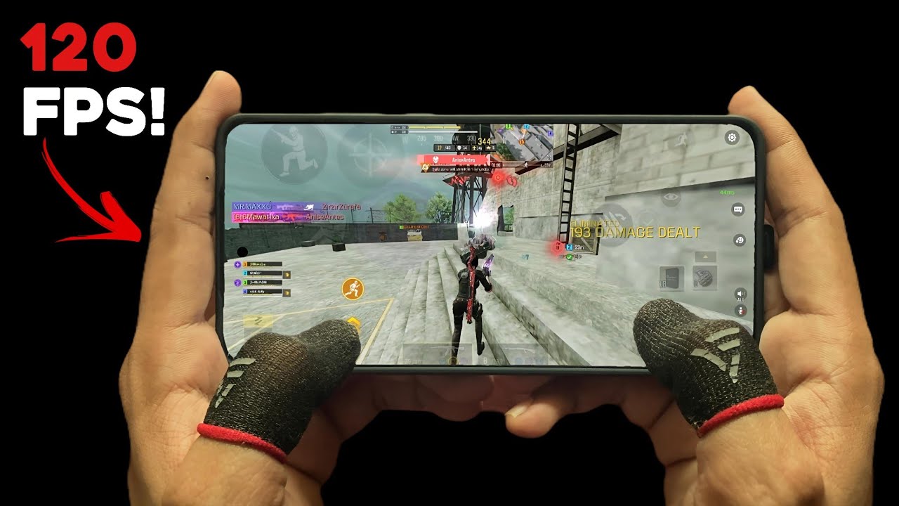 120 FPS 🔥 MOST INTENSE 4 FINGER CLAW + GYRO HANDCAM ON COD MOBILE ALCATRAZ TOURNAMENT